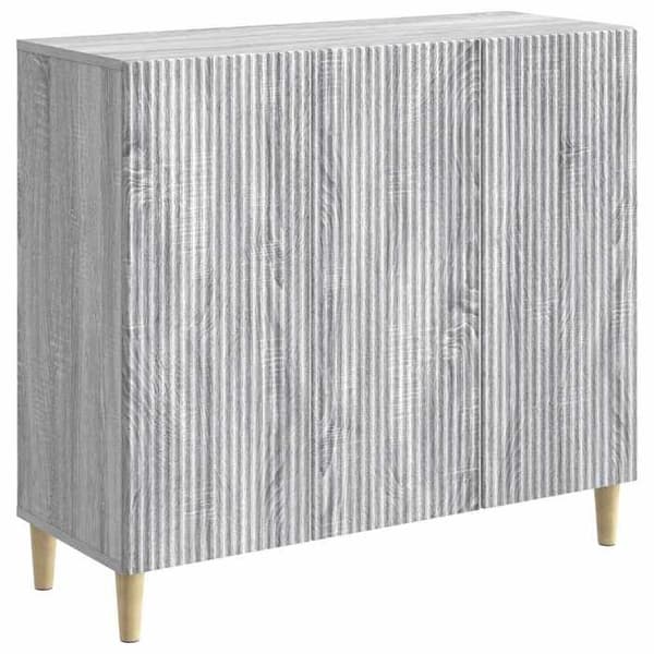 Maison Exclusive - Buffet Sonoma grå 89 x 34,5 x 80 cm Ingeniørtræ