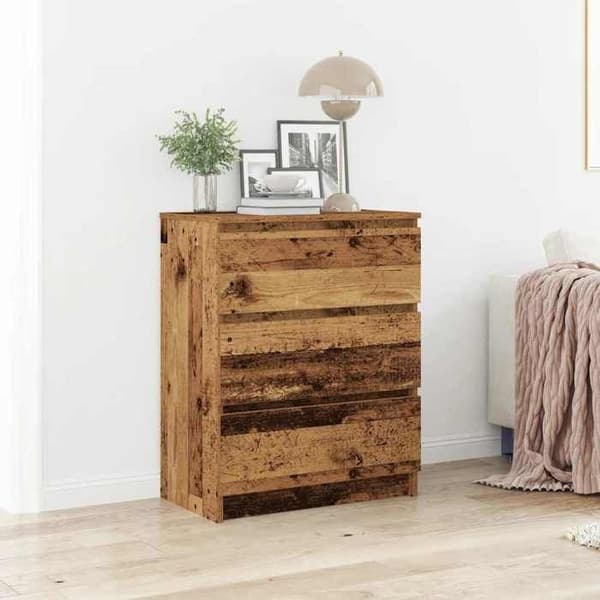 Maison Exclusive - Vanha puinen buffet 60x35x76 cm insinööripuusta