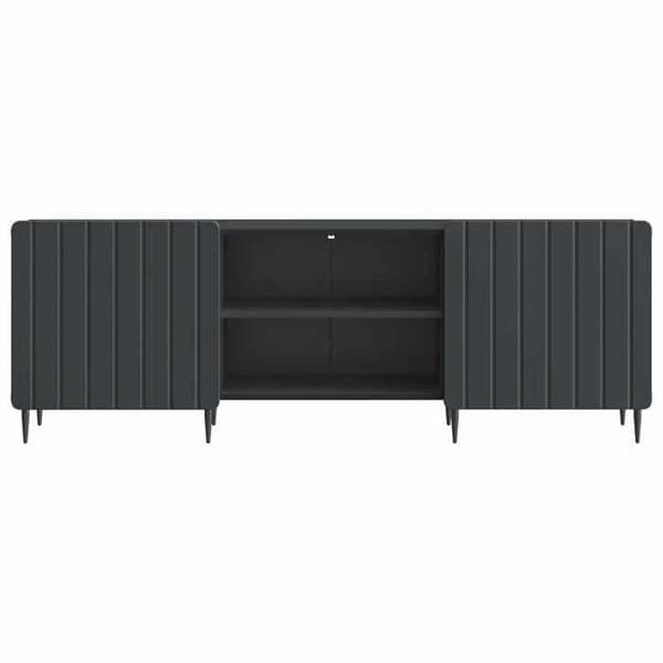 Maison Exclusive - TV-møbel Sort 150 x 31 x 52 cm Ingeniørtræ