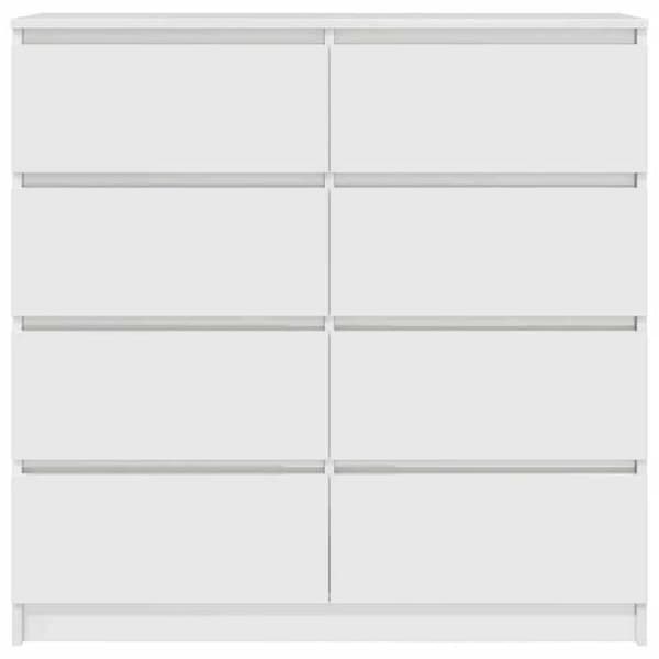 Maison Exclusive - Buffé vit 100x35x99 cm ingenjörsträ Vit
