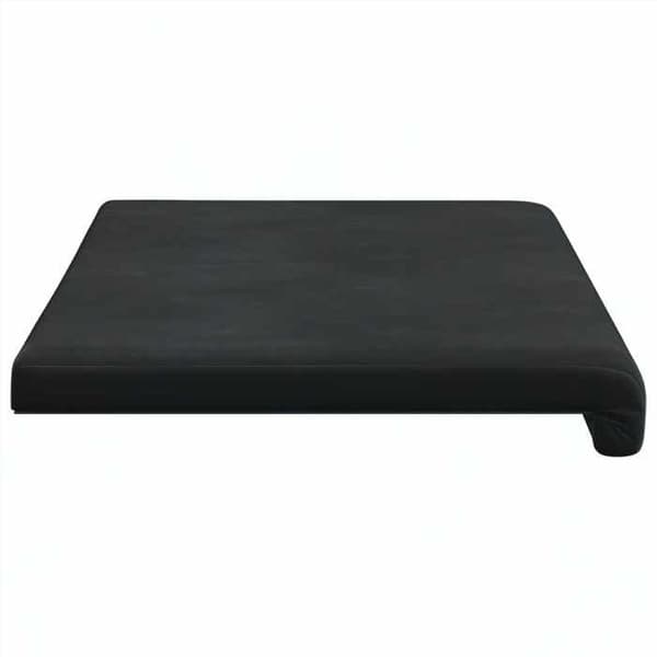 Maison Exclusive - Bænkpude i Sort Velour, Dybde 35 cm