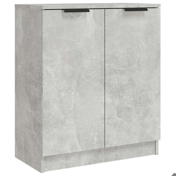Maison Exclusive - Buffet Grå beton 60x30x70 cm Ingeniørtræ