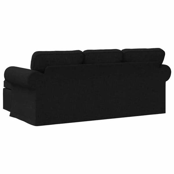 Maison Exclusive - Sort Sofa 195 x 138 x 80 cm stof