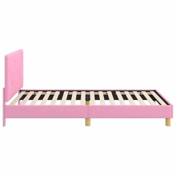 Maison Exclusive - Børneseng med Hovedgærde Rose 90 x 200 cm stof