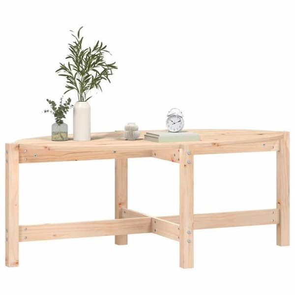 Bord - EKSKLUSIV HUS - 118 x 63 x 45 cm - Massivt fyrretræ - Rektangulær - Brun Ej specificerat