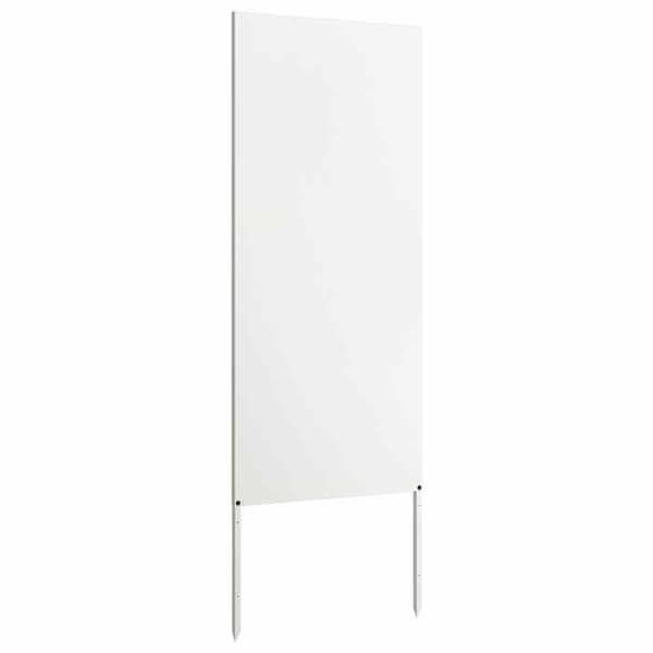 Maison Exclusive - Trädgårdsskyddsskärm Fretwork Vit 50 x 140 cm