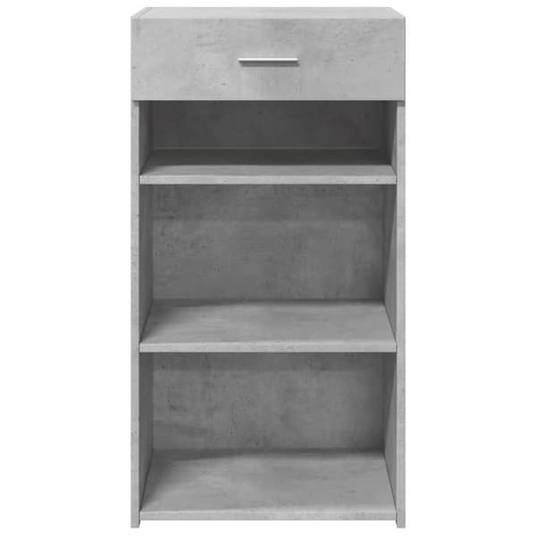 Maison Exclusive - Buffé grå betong 50x42,5x93 cm ingenjörsträ