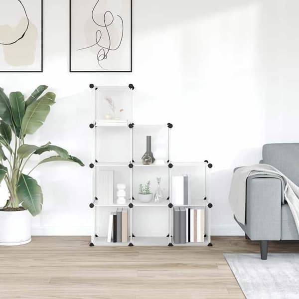 Maison Exclusive - Förvaringslådor 9 st Transparent PP Transparent