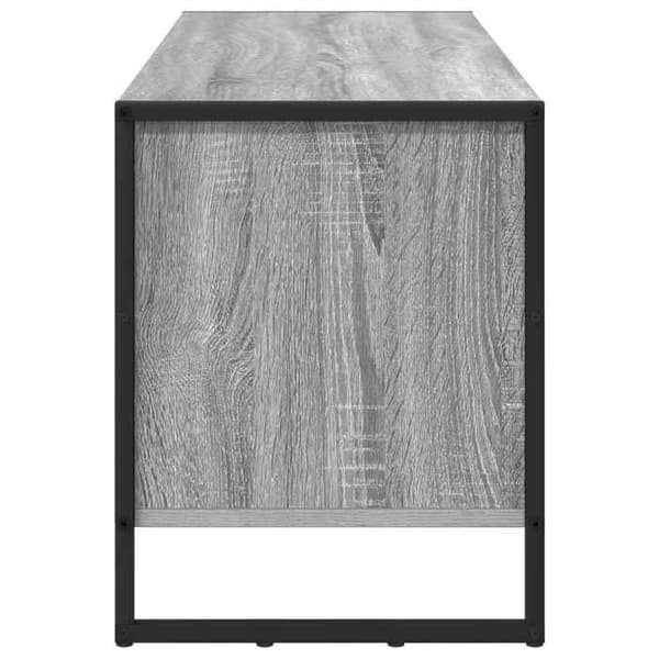 Skoopbevaring - EKSKLUSIV HUS - 100x35x44 cm - Industriel - Grå - Ingeniørtræ