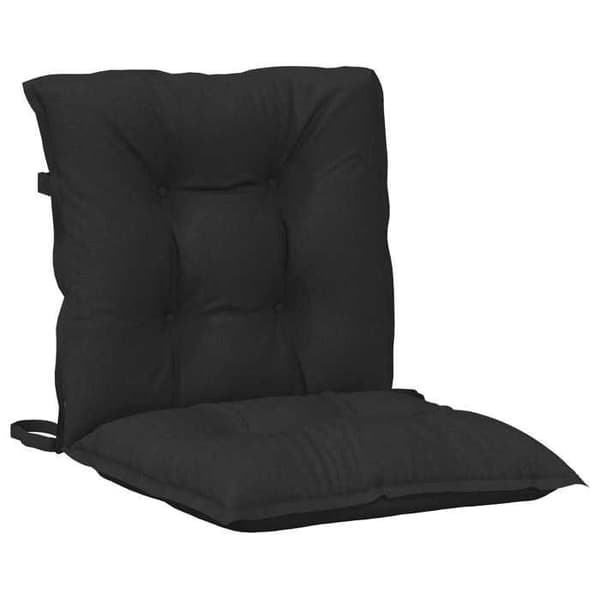 Maison Exclusive - Set med kuddar för stol med låg rygg 4 st Polyester