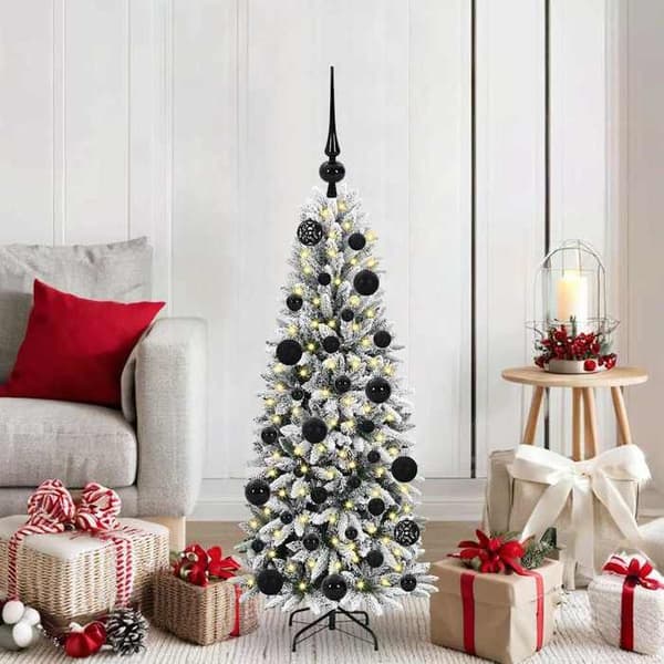 Maison Exclusive - Kunstigt Hvidt Juletræ 120 cm Vit