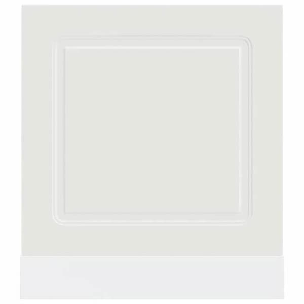 Maison Exclusive - Kalmar vit diskmaskinspanel 60x1,5x57 cm Vit