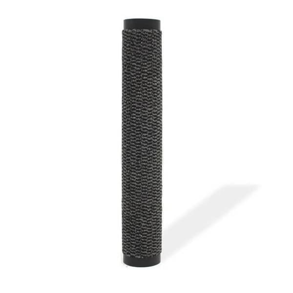 Maison Exclusive - Rektangulär dörrmatta 80 x 120 cm Antracit antracit