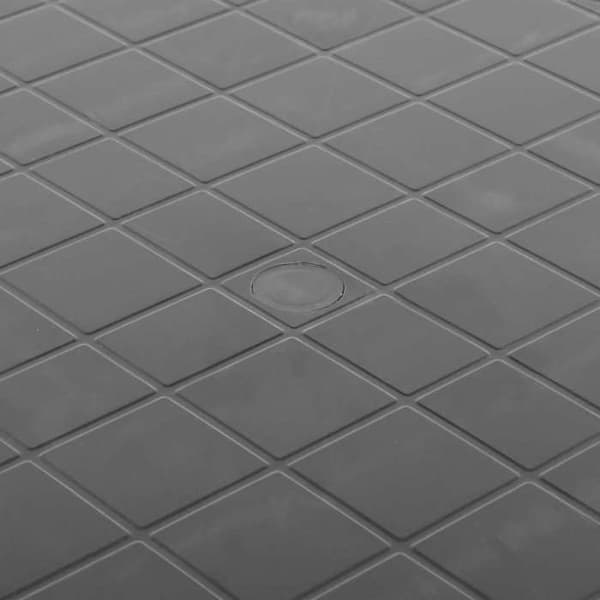 Maison Exclusive - Anthracite 89 cm Puutarhapöytä Muovia