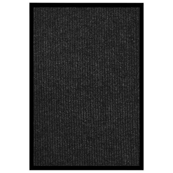 Maison Exclusive - Raidallinen matto antrasiitti 80x120 cm