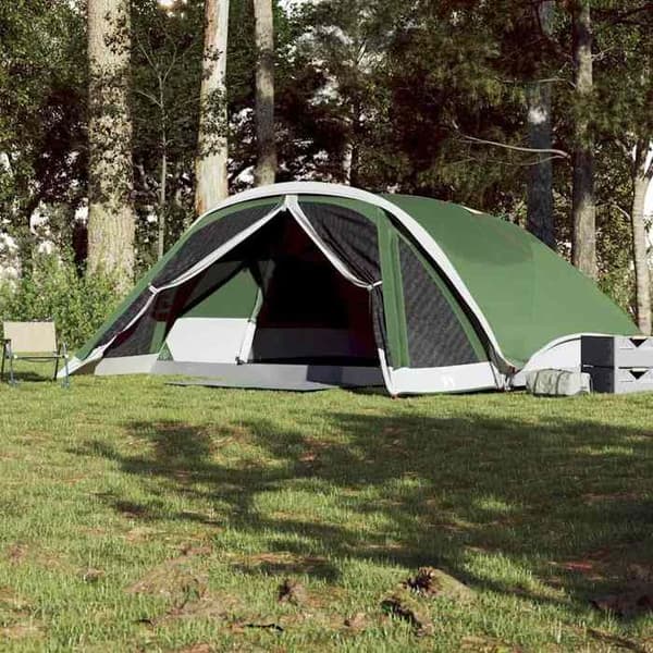 Maison Exclusive - Perheelle tarkoitettu 6 hengen teltta, vihreä, vedenpitävä