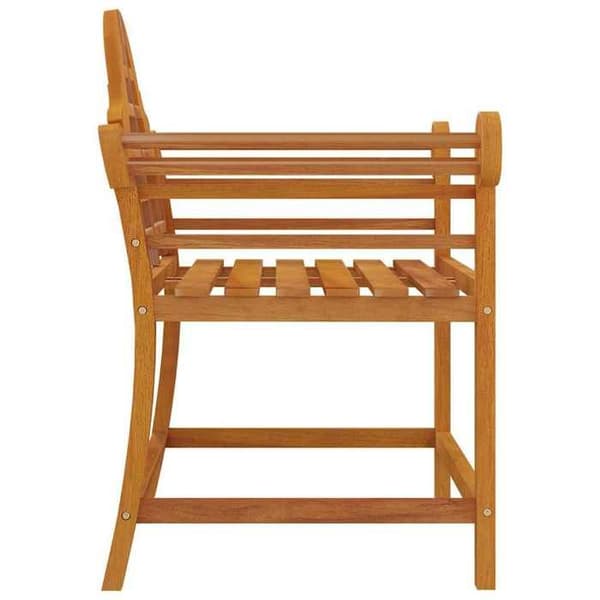 Maison Exclusive - Havestole sæt af 2 91x62x94 cm Solid teaktræ