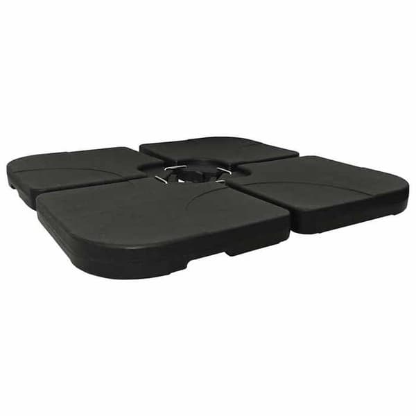 Maison Exclusive - Bærbar parasolbase Sand/Vand 60 L
