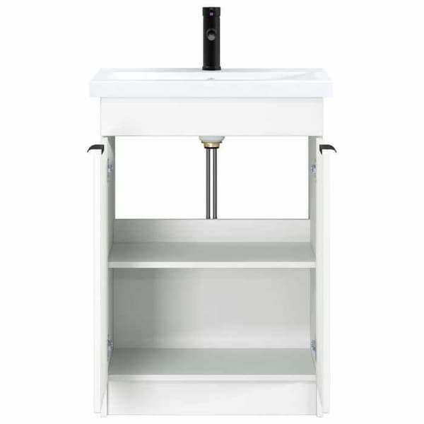 Maison Exclusive - Badmöbelset Vit 78,5 x 37,5 x 81 cm