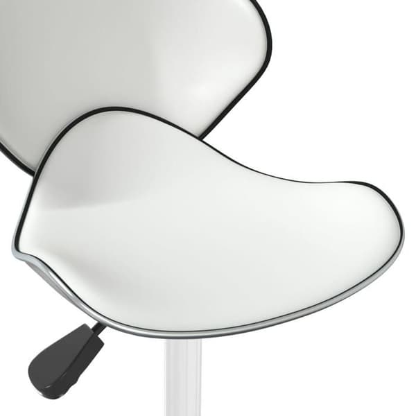 Maison Exclusive - Matstol Vit Konstläder