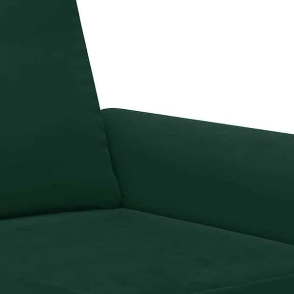 Maison Exclusive - Sæt af 2 sofaer med puder Mørkegrøn Velour