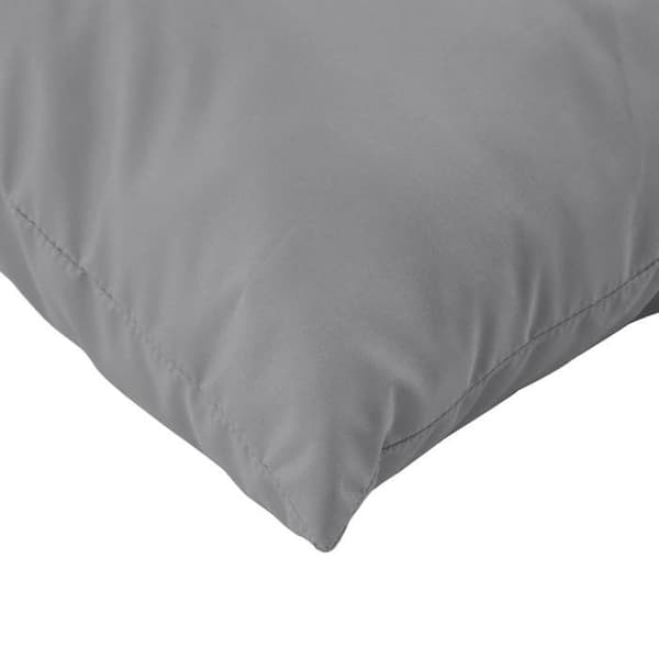 Maison Exclusive - Sofa puder sæt af 4 grå 60x60 cm stof