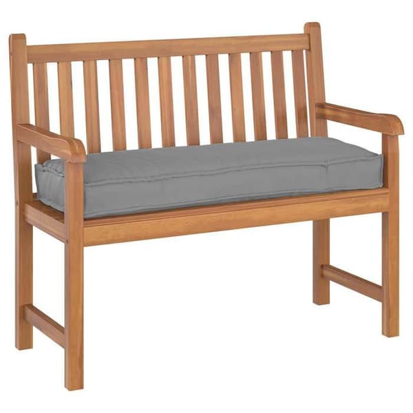 Maison Exclusive - Kudde Oxford Tyg Grå 120 x 40 x 8 cm