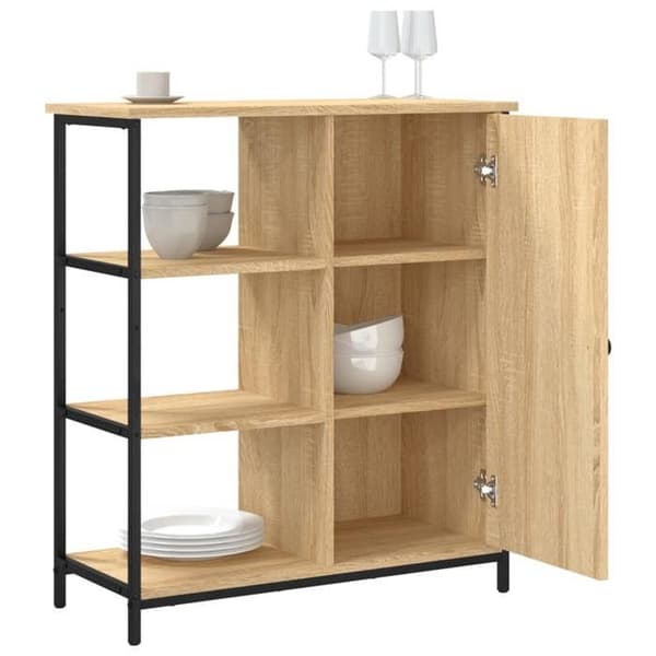 Maison Exclusive - Buffet Eg Sonoma 70x30x80 cm Ingeniørtræ