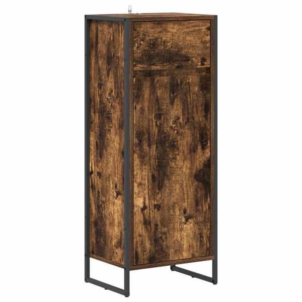 Maison Exclusive - Badeværelsesskab Røget Eg 40 x 30 x 100 cm