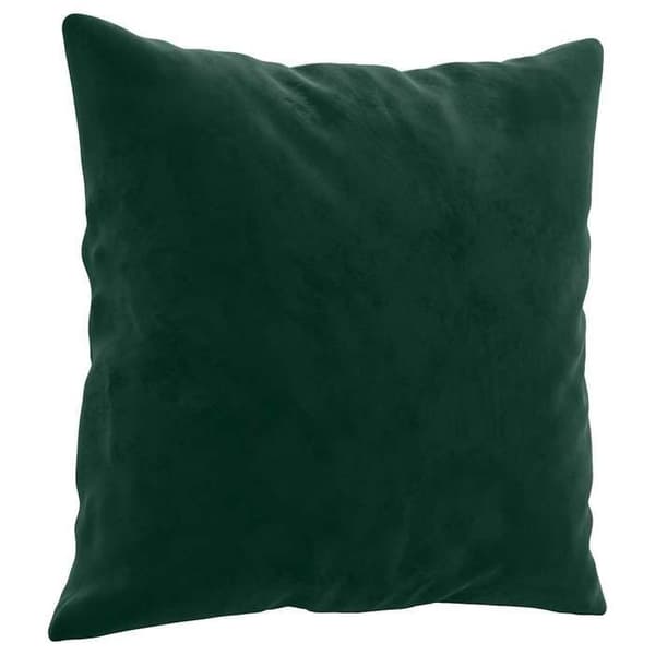 Maison Exclusive - Dekorative puder sæt af 2 Mørkegrøn 40x40 cm Velour