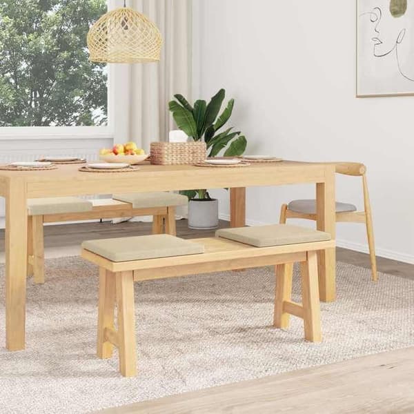 Maison Exclusive - Penkkityyny 4 kpl Kermanvärinen Syvyys 35 cm