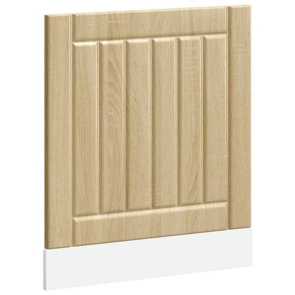 Maison Exclusive - Diskmaskinpanel Lucca ek sonoma ingenjörsträ sonoma ek