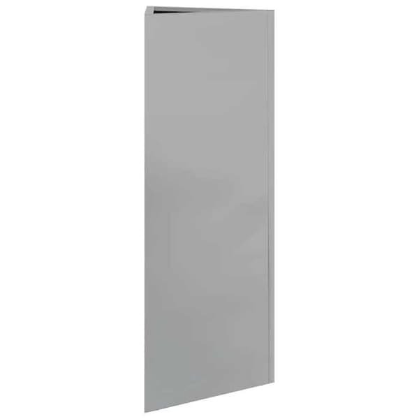 Maison Exclusive - 2 st triangulära blomlådor 30x26x75 cm galvaniserat stål