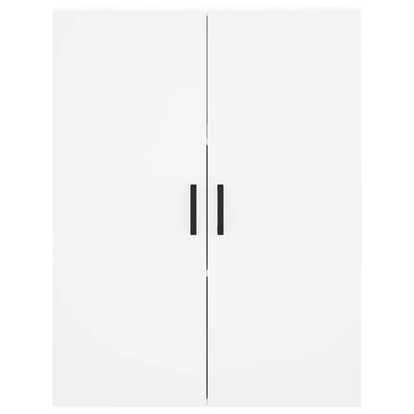 Maison Exclusive - Buffé hög Vit 69,5x34x180 cm Ingenjörsträ Vit