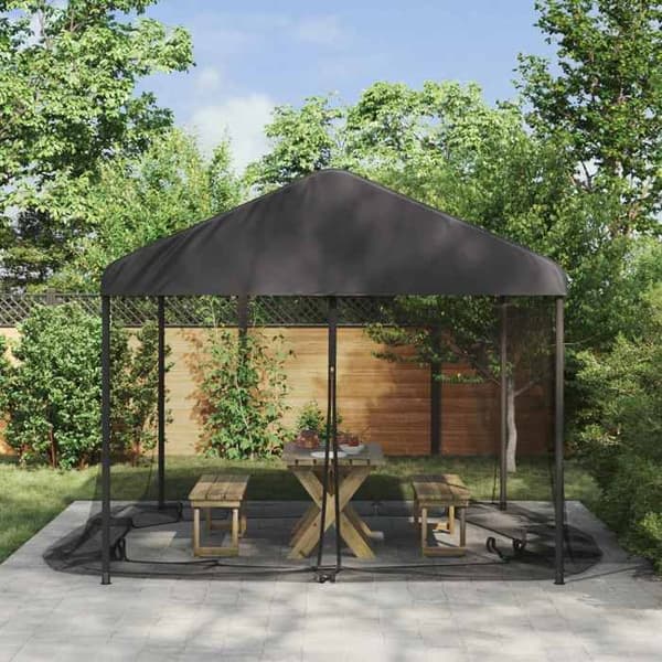 Mygnet til pavillon - EKSKLUSIV HUS - 220 mesh - Sort - 4 x 3 x 2 cm - Polyester Svart