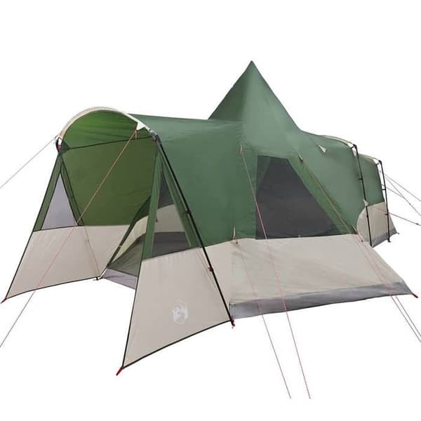 Maison Exclusive - Teepee-teltta 8 hengelle, vihreä