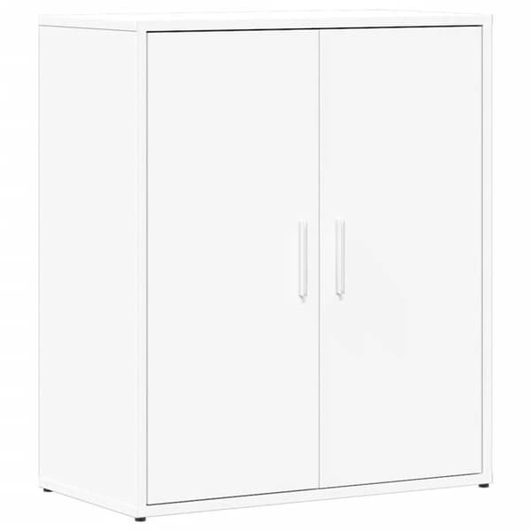 Maison Exclusive - Bufféer 2 st vit 60x31x70 cm ingenjörsträ