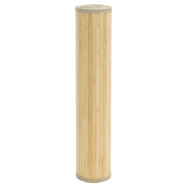 Maison Exclusive - Rektangulär matta i ljus naturlig färg 100x300 cm bambu