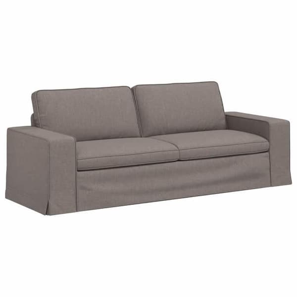 Maison Exclusive - 2-delars soffset i taupe tyg