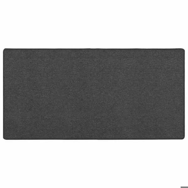 Maison Exclusive - Tummanharmaa käytävämatto 100 x 200 cm 100% polypropeeni