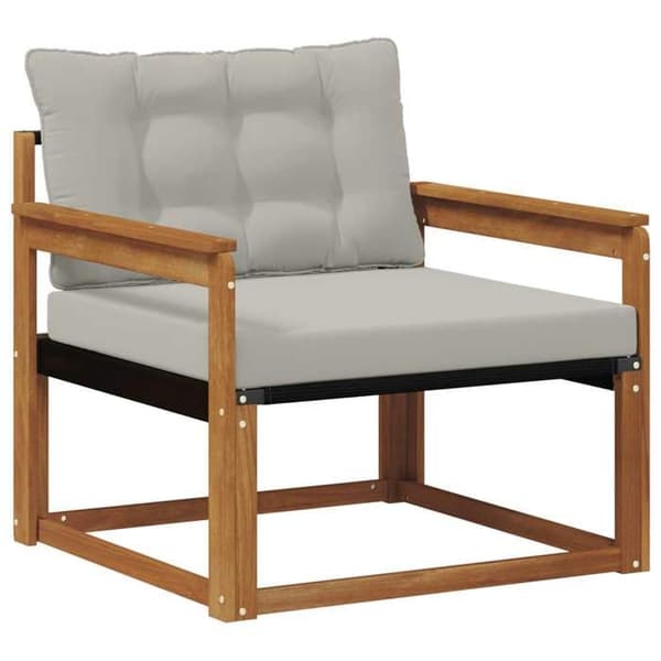Maison Exclusive - Sæt af udendørs sofaer Naturlig