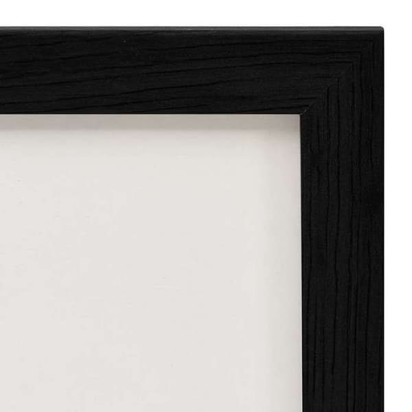 Maison Exclusive - Fällbar fotrahmen i svart 2x(13x18 cm)