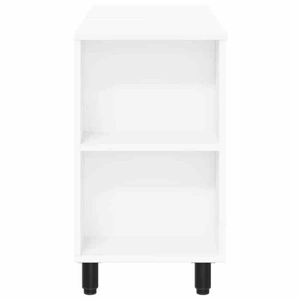 Maison Exclusive - Badrumsspegel med enhet Vit 80 x 35 x 60 cm