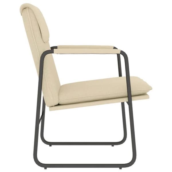 Maison Exclusive - Chaiselong Crème 55x64x80 cm Stof