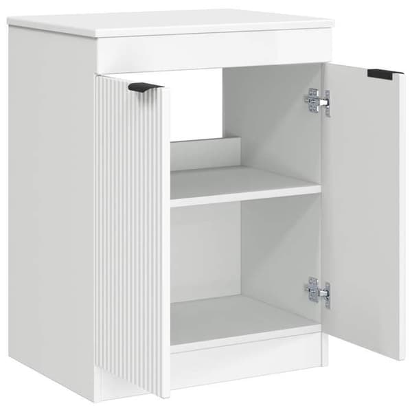 Maison Exclusive - Badeværelsesskab Hvid glans 54 x 41 x 70 cm