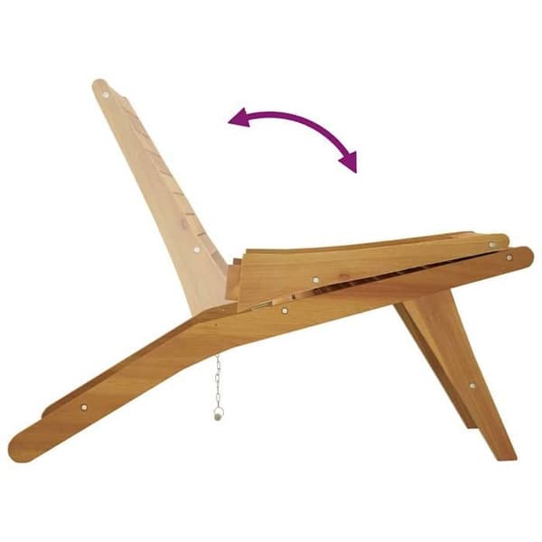 Maison Exclusive - Massiivipuinen teak-puinen taittopenkki