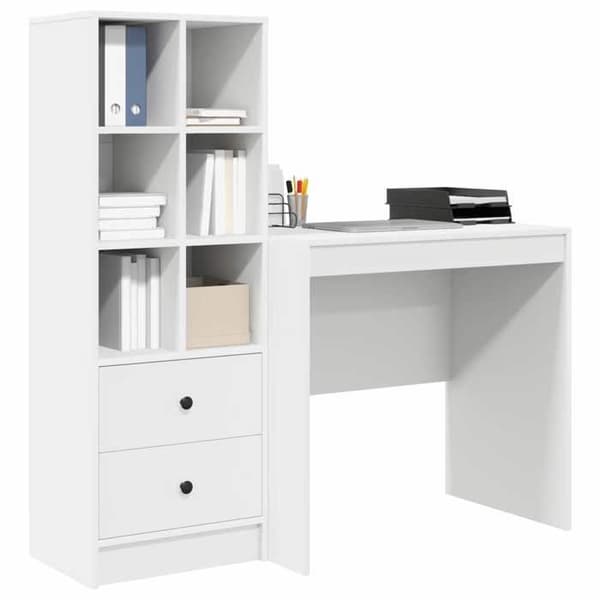Maison Exclusive - Vit Kontor 125,5 x 50 x 127 cm 2 st