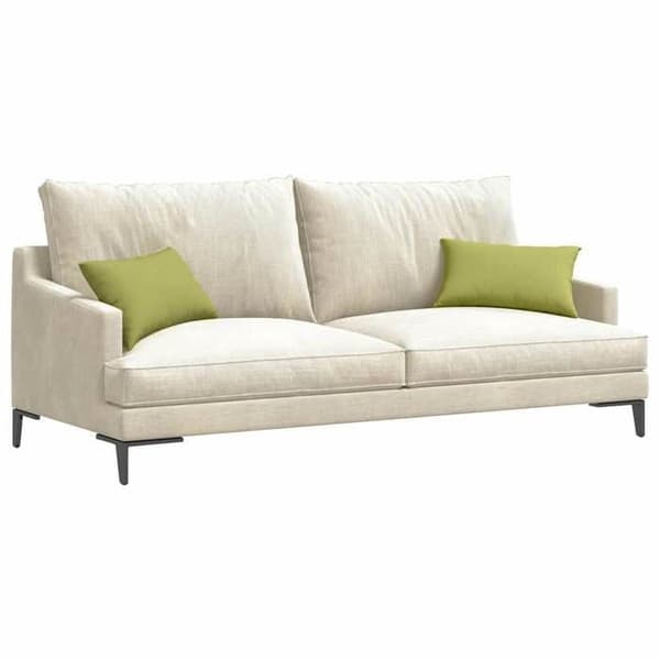 Soffkuddar - EXKLUSIVT HEM - 50 x 30 cm (2-pack) - Ljusgrön - Dragkedja - Polyesterfyllning Ljusgrön
