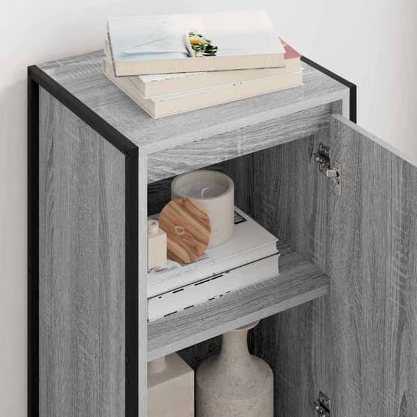 Maison Exclusive - Buffé Sonoma grå 43 x 36 x 75,5 cm Ingenjörsträ Gris Sonoma