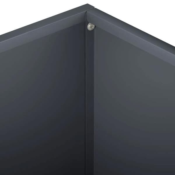 Maison Exclusive - Anthracite-puutarhakori 40 x 40 x 30 cm